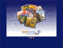 Tablet Screenshot of liederbrunne.com